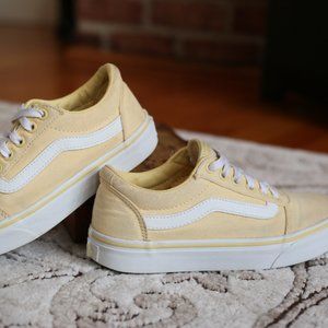 Pale Banana Yellow Vans